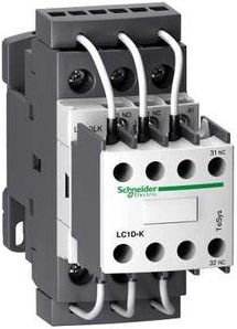 Capacitor contactor, Tesys Deca, 20kVAR at 400/415V 50Hz, 230V AC 50/60Hz coil, screw clamp terminals main