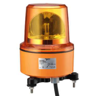 Rotating beacon, Harmony XVR, 130mm, orange, without buzzer, 230V AC main