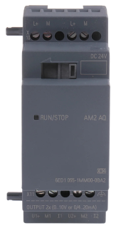 LOGO-8, 6ED1055-1MM00-0BA2 , AM2 AQ , PS: 24 V DC, 2 AO, 0-10 V, 0/4-20 mA. main