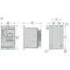 Soft starter, Altistart 480, 32A, 208 to 690V AC, control supply 110 to 230V AC alt_view_5