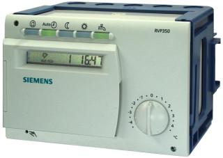 RVP350 Apkures regulators ar karstā ūdens padevi (DHW), Siemens, S55370-C137 main