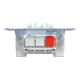 Double switch, Merten inserts, 1-pole 2-way, 10AX, screwless terminals, alt_view_3