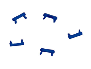 Marking clip for color coding blue for LED patchcord, 100pcs