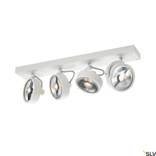 KALU CW, indoor quad, QPAR111 white 4x75W main