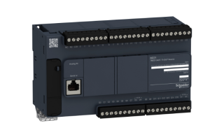 logic controller, Modicon M221, 40 IO, transistor, PNP
