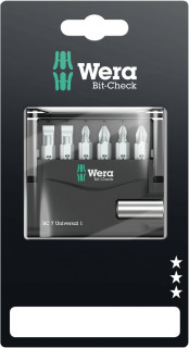 Bit-Check 7 Universal 1 SB, 7 предметов, 05073406001 Wera main