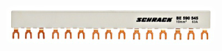 3-phase Busbar for 5xBE5, 45mm fork type BE590545 Schrack Technik main