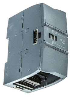 SIMATIC S7-1200, analog I/O SM 1234, 4 AI/2 AO, +/-10 V, 14-bit resolution or 0 (4)-20mA, 13-bit resolution main