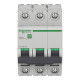 Automātslēdzis Multi9 C60N 3P C 25A 10kA 415V MCB, Schneider Electric, M9F11325 alt_view_2