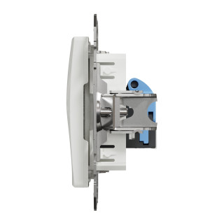 Data socket, Sedna Design & Elements, RJ45 CAT6 UTP, PRO, white main