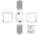 Power Supply; DIN; 480W; 24V; 20A; 340-550VAC; 480-780VDC, MeanWell, TDR-480-24 alt_view_2