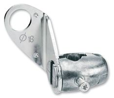 Фотоэлектрический датчик, accessory for sensor, 3D fixing kit, bracket with ball joint, Ã˜ 18 mm, XUZB2003