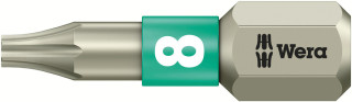 3867/1 TS TORX® Насадки, нержавеющая сталь, TX 8 x 25 мм, 05071030001 Wera main