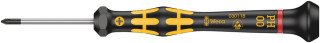 1550 PH ESD Kraftform Micro screwdriver for Phillips screws, PH 00 x 40 mm, 05030118001 Wera main