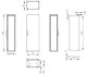 Metāla elektrības sadales skapis, 1800 x 600 x 400 (A x P x Dz), IP55, AC186040 Schrack Technik alt_view_2