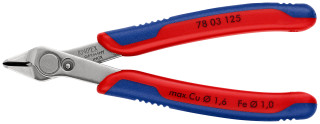 Electronic Super Knips precīzijas sānu griezējknaibles, 78 03 125 SB Knipex main