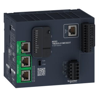 logic controller, Modicon M262, 5ns per instruction, optimized Ethernet