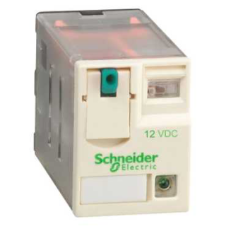 Relejs 4 C/O 6 A 12 VDC LED main