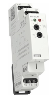 Undercurrent monitoring relay in 1P - AC by external CT, PRI-35 main