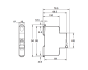 Автоматический выключатель Acti9 iC60N 1P B 1A 230V MCB, Schneider Electric, A9F73101 alt_view_2