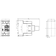 Coupling contactor, AC-3e, 80 A/37 kW/400 V, 3-pole, 24 V DC, 2 NO+2 NC, scre..., 3RT2045-1KB44-3MA0, Siemens alt_view_3