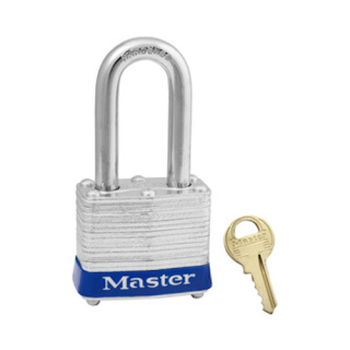 3LFBLU | Laminated Steel padlock - Keyed Different main