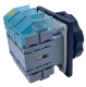 Switch disconnector 3LD, main switch, 3-pole, Iu: 125 A, Operating power / at AC-23 A at 400 V: 45 kW, front-mounted, rotary operating mechanism, black, 4-hole mounting of the handle alt_view_3