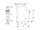 Circuit breaker (MCB) C, 2A, 1-pole, 6kA, Schrack Teknik, BM617102-- alt_view_2