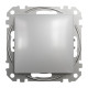 Push-Button, Sedna Design & Elements, 2-way, 10A, aluminium alt_view_4