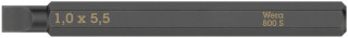 800 S Slotted bits for impact screwdrivers, 1 x 5.5 x 70 mm, 05018141001 Wera main