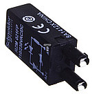 protection accessories, Harmony Electromechanical Relays, varistor, green LED, for all sockets, 110â€¦230V AC DC main