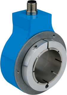 DGS80B-TYLC05000 Incremental encoder 5000imp, HTL / Push pull, connector,  M12, 8-pin, Through hollow shaft 42mm main
