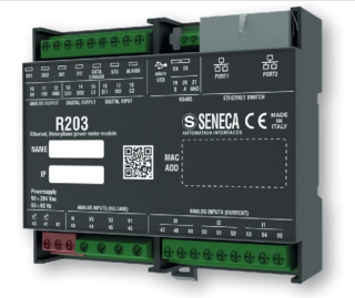 Energy power meter with universal input and "Smart" connectivity MQTT , 24VDC power supply main