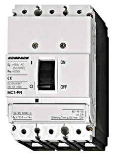 Schrack ievadlsēdzis 100A, 3-fāzes MC110034 Schrack Technik main