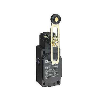 Limit switch, XCKS, thermoplastic plastic roller lever var. length, 1NC+1 NO, snap, M20, XCKS141H29 main