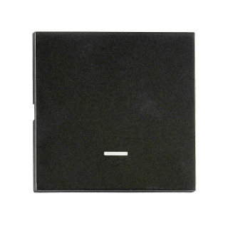 Rocker S 55 with tranparent control window, black, EV132307 Schrack Technik