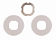 Lock adapter Modul in RAL7035 for EMKA 1000 quater turns main
