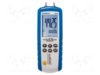 Manometer; 0÷200mbar; LCD; ±0.3%; Interface: USB; Illumin: yes main