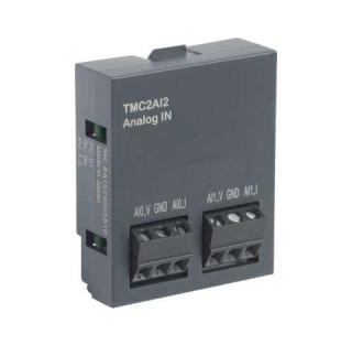 analogue input cartridge, Modicon M221, 2 analog inputs, IO extension