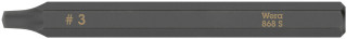 868 S Square head socket bits for impact screwdrivers, # 3 x 70 mm, 05018173001 Wera main