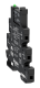 slim interface pre assembled plug in relay with socket, Harmony Electromechanical Relays, 6A, 1CO, with LED, screw connector, 24V AC/DC alt_view_4