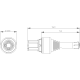 Coordinate switch, 22 mm, round, metal, high gloss, black, 3SU1050-7AF88-0AA0, Siemens alt_view_3