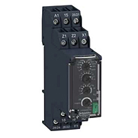 Laika aiztures slēdzis , 0.05s…300s, 240VAC, 1 x C/O, RE22R1MKMR Scheider Electric main