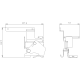Module for handle interlock with Bowden cable, accessory for: 3VA2 100/160/250, 3VA9167-0VF10, Siemens alt_view_3