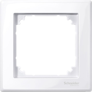 Cover frame, Merten M-Smart, 1 gang, active white main