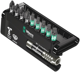 Bit-Check 10 Impaktor 4, 10 pieces, 05057417001 Wera main