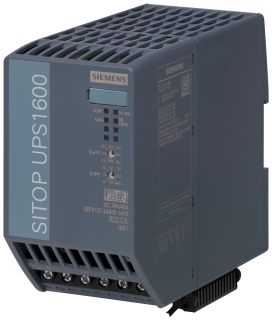 Uninterruptible power supply SITOP UPS1600, 24 V DC/40 A with USB, 6EP4137-3AB00-1AY0, Siemens main