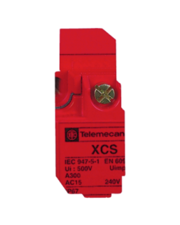 Safety switch, metāla XCSA, 3 NC, slow break, 1 entry tapped M20, XCSA802 main