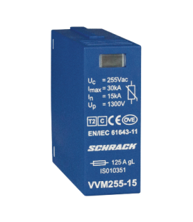 Vartec Модуль варистора TII, VVP - 255V, 15kA, IS010351 Schrack Technik