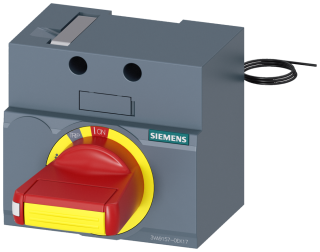 Front mounted rotary operator EMERGENCY OFF, IEC IP30/40, illumination kit, 2..., 3VA9157-0EK17, Siemens main